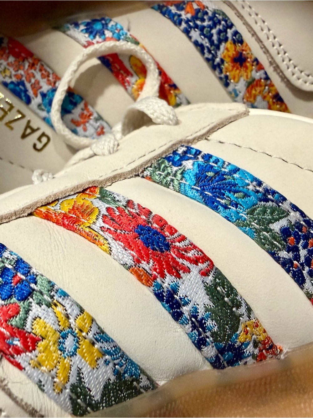 Adidas Gazelle Liberty of London Sneakers NWB - Picture 8 of 8
